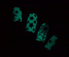 Glow In The Dark - Midnight Party Nail Wraps