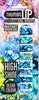 High Shine Effect - Ocean Colour Nail Wraps