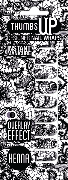 Overlay Effect - Henna Nail Wraps