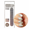 Ag Silver Metallic Nail Wraps