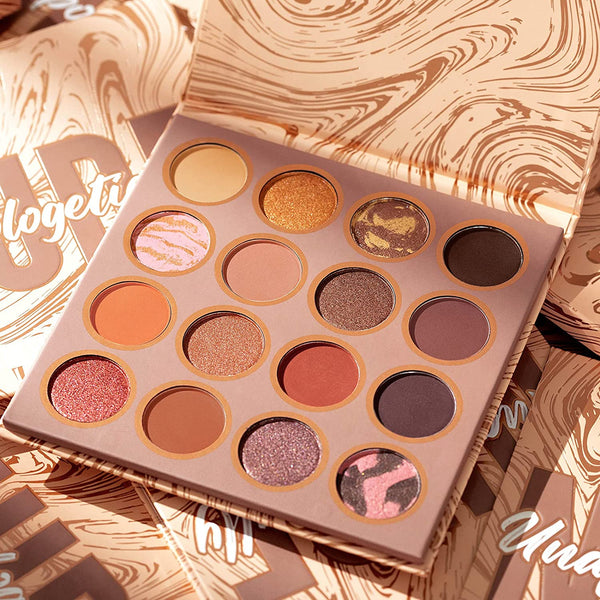 Tintark Unapologetically Nude 16 Colour Eye Shadow