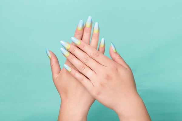 High Shine Effect - Celeste Ombre Nail Wraps