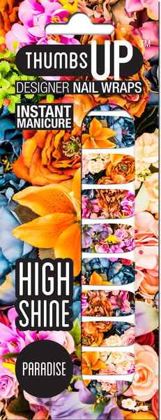 High Shine Effect - Paradise Nail Wraps