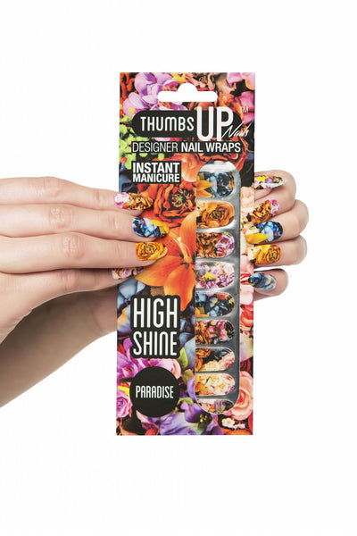 High Shine Effect - Paradise Nail Wraps