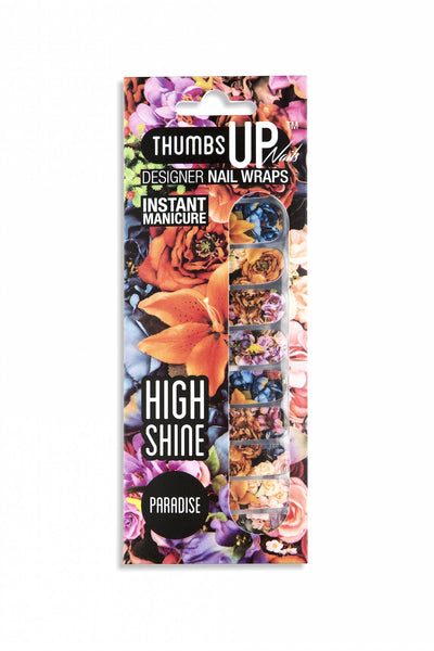 High Shine Effect - Paradise Nail Wraps