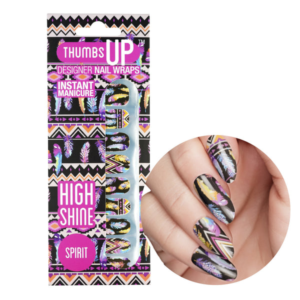 High Shine Effect - Spirit Nail Wraps