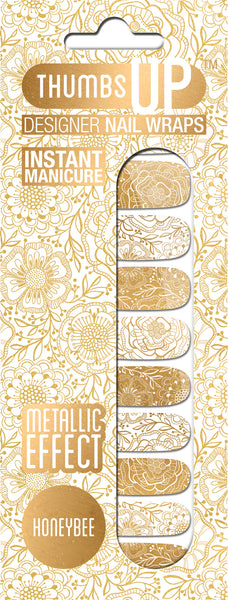 Metallic - Honeybee Nail Wraps