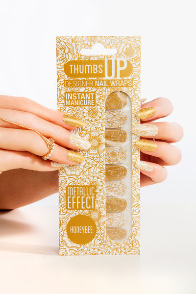 Metallic - Honeybee Nail Wraps