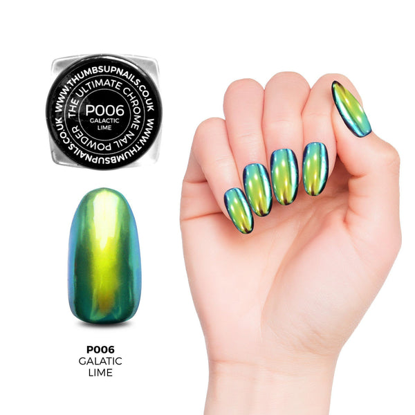 Nail Powder - The Ultimate Chrome Powder - Rainbow Mermaid