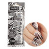 Overlay Effect - Zebra Nail Wraps